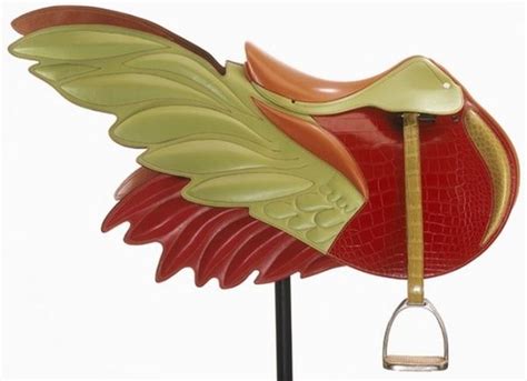 Hermes saddle with wings